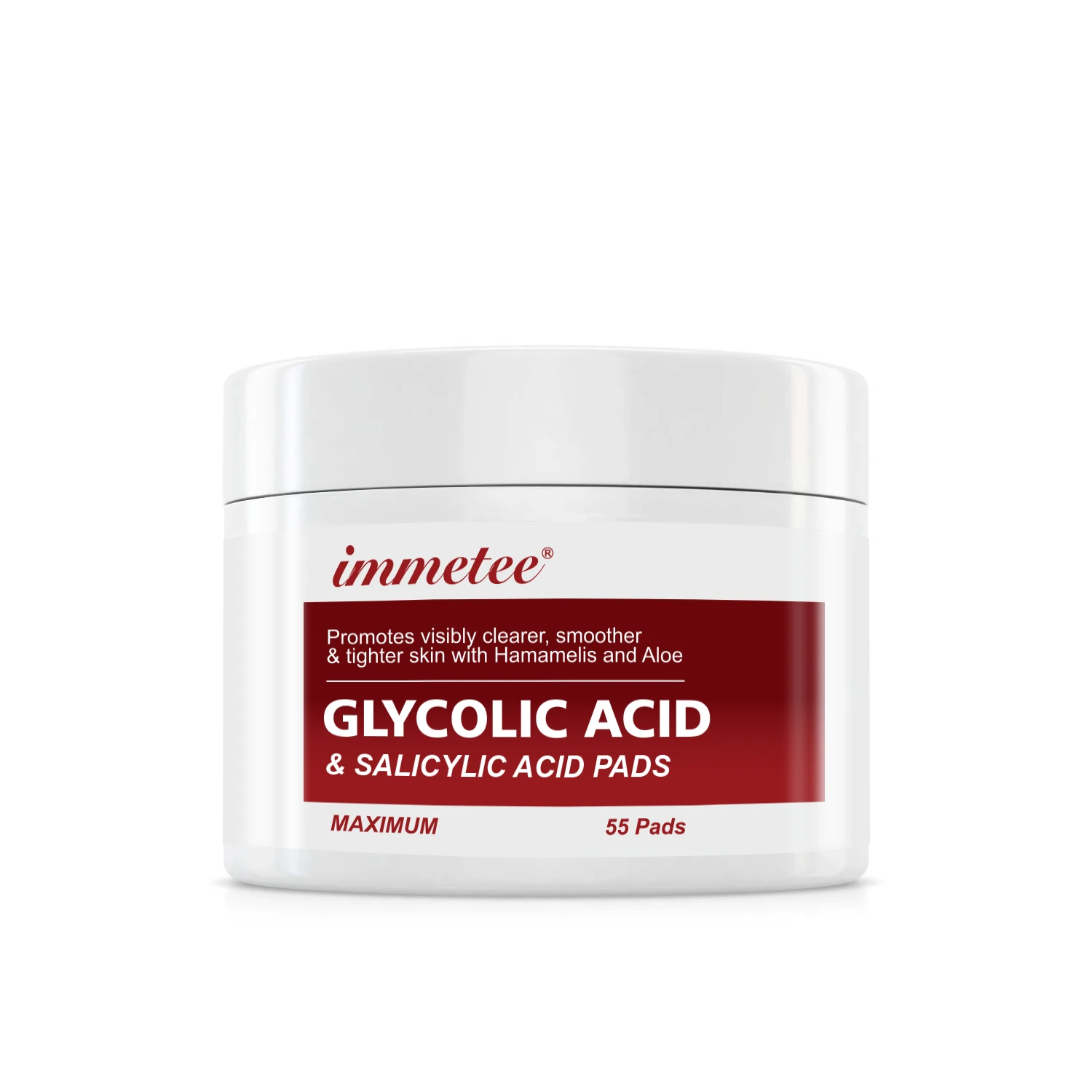 

Anti Wrinkle Facial Peel Glycolic Acid Pads Brightening Anti Acne Salicylic&Glycolic Acid Pads