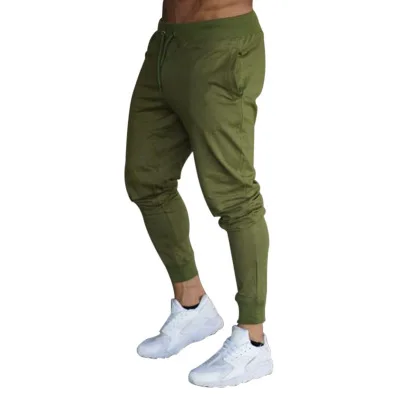 

Fashion men's cotton sweatpants wholesales unisex active basic jogger fleece pants soft casual travel pants with pocket custom l, 6 colors