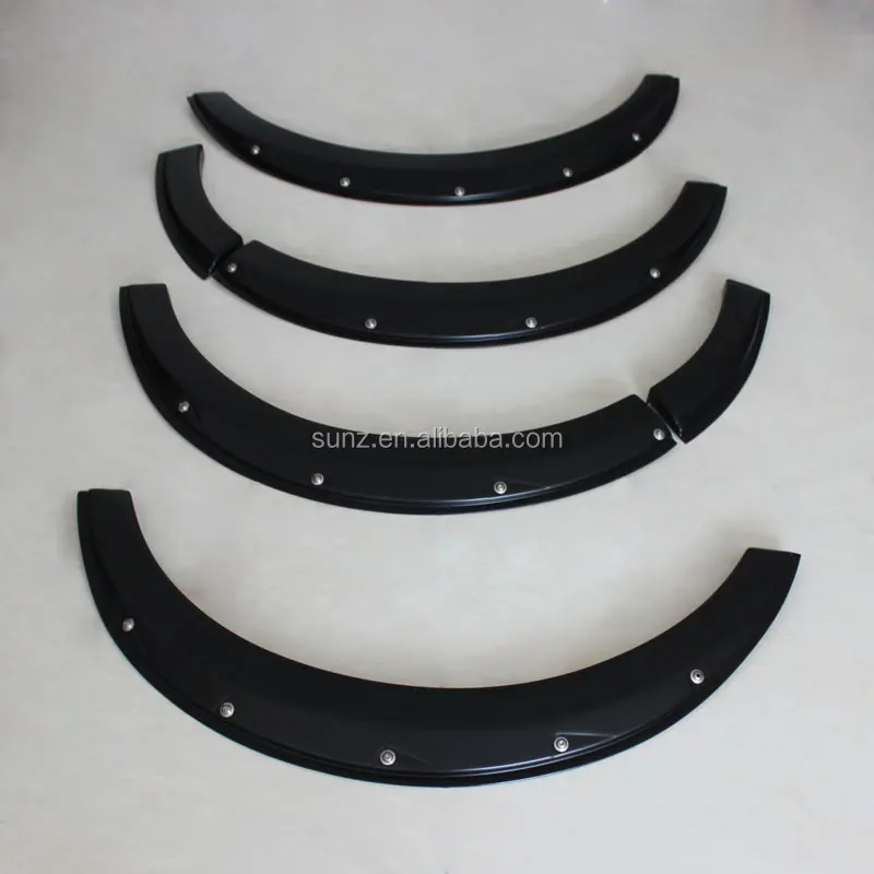 Abs Slim Fender Flares With Bolts Matte Black For Hiace 2017 2018 Buy