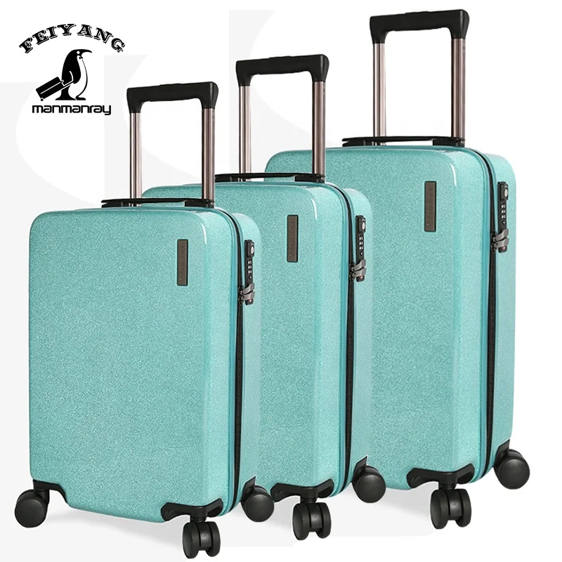 

Factory Wholesale ABS Hard Shell Smart Luggage, Customized