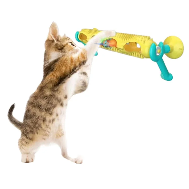 

Popular Cat Toy Hot Style Cat Wheel Toy Cat Tickle Face Windmill Pet Toys, Pictures shown