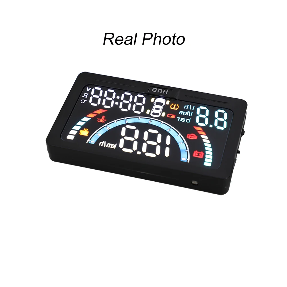 VJOYCAR Obd Car Electronics Hud Display Car Speedometers Overspeed Warning hud V200 Speedometer Head Up Display