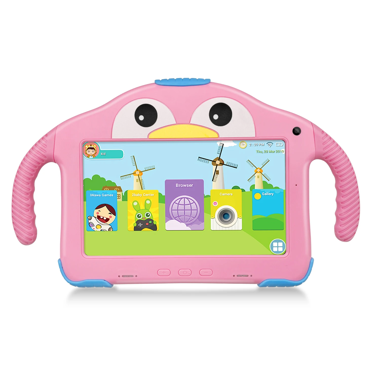 

large stock Android 10.0 Quad Core WiFi / Bluetooth with 2G+32GB Kids Education and gaming special gift for kids tablet pc