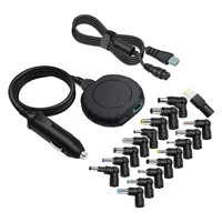 

90W Universal Car Laptop Charger for Asus Acer Dell HP Lenovo IBM 15-20V Output with USB 5V 2.4A