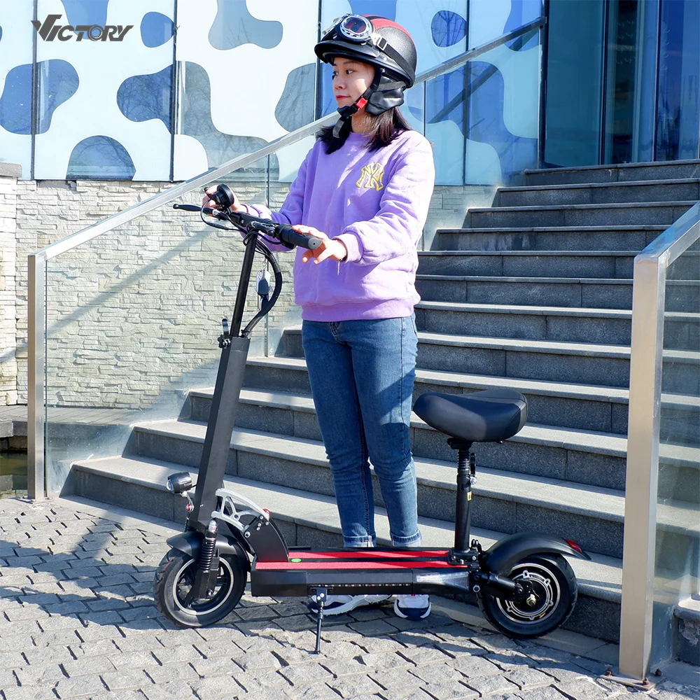 

EU Warehouse Directly Sell Foldable 48V 10Inch 500W KUGOO M4 Pro Electric Scooter, Black