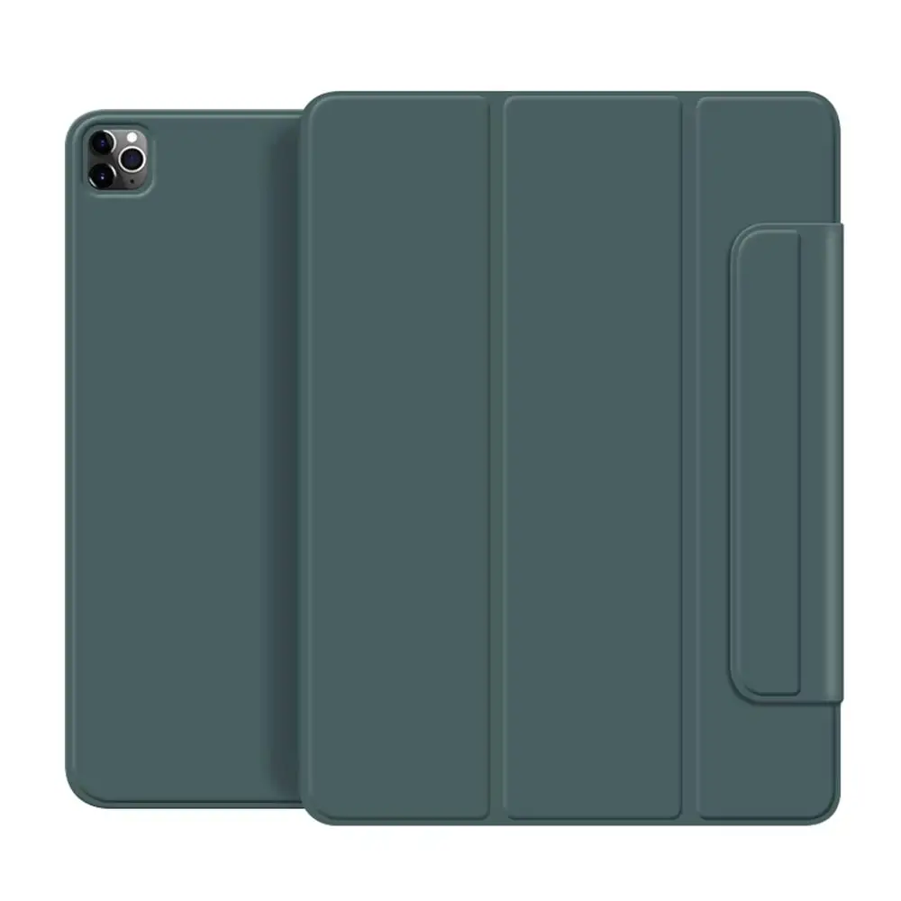 

Case for iPad Pro11 inch 2020 with Buckle Design Support Pencil Charging Strong Magnetic Trifold Stand Smart Cover