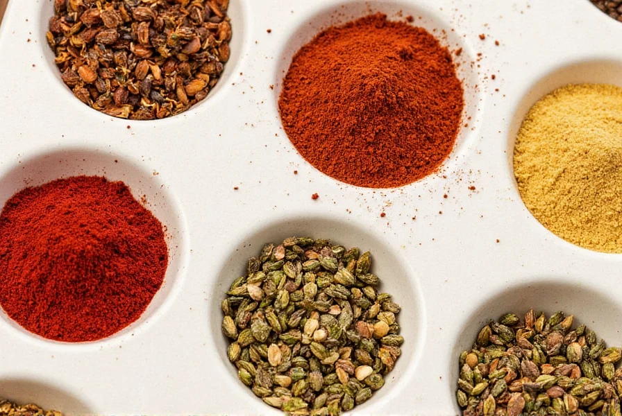 Comparison table of different online spice brands