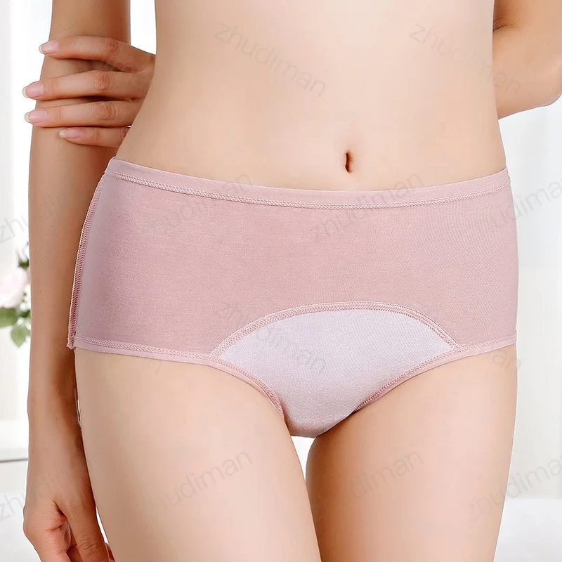 

New Cotton Period Leaking Proof Three-layer Protection Anti-leakage Sanitary Women's Panties 1161