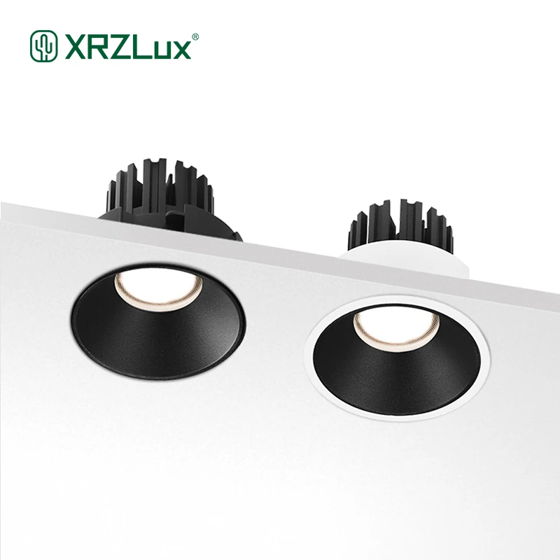 

XrzLux Led Downlight IP44 Led Recessed Ceiling Light Aluminum Anti-glare Ceiling Downlight 10W Waterproof Spot Light