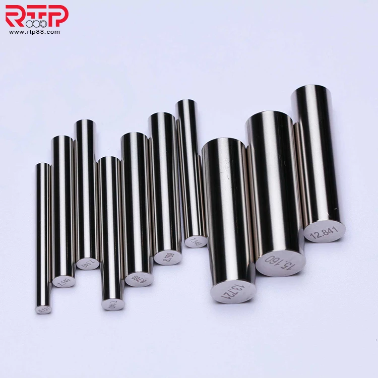 
Accurate Ceramic pin gauge High Density Tungsten Carbide smooth limit plug gauge 
