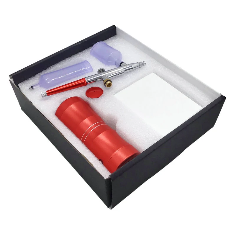 

Electric cake decorating spray art model airbrush paint pen empty for kids airbrush compressor mini air kit, Red, pink, can be customized