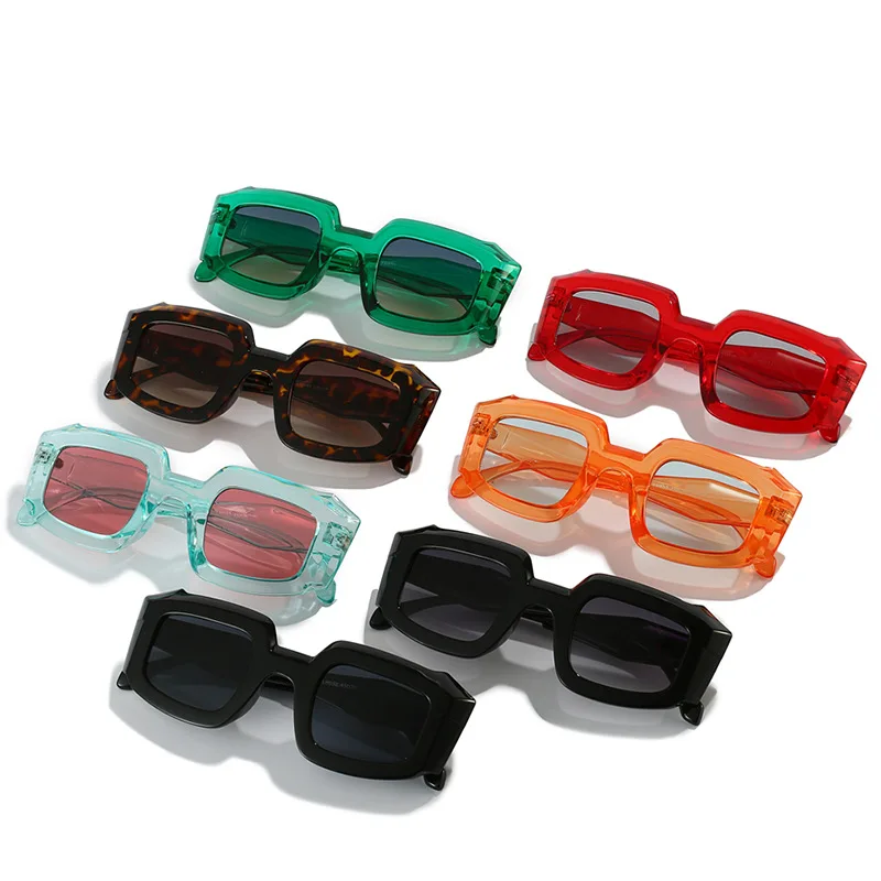 

2022 Superior Attractive Sunglasses Gafas De Sol High Quality Small Frame Women Trendy Sunglasses Fashionable Sun Shades, Mix color