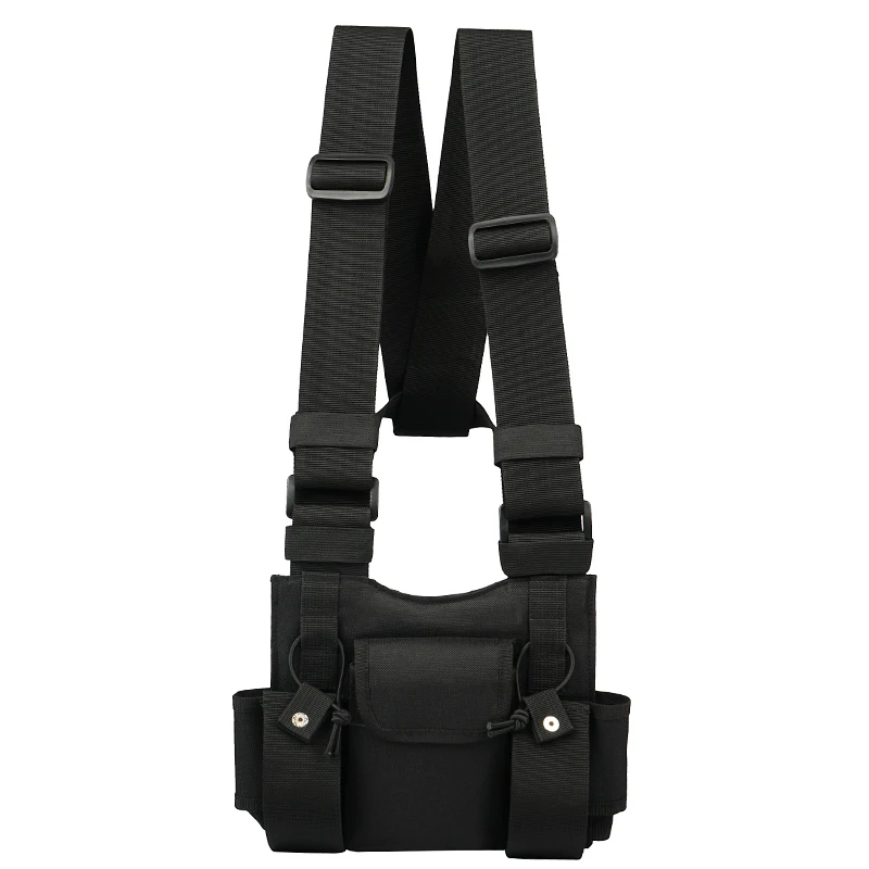 Custom Walkie Talkie Chest Pocket Harness Bags Pack Backpack Holster ...