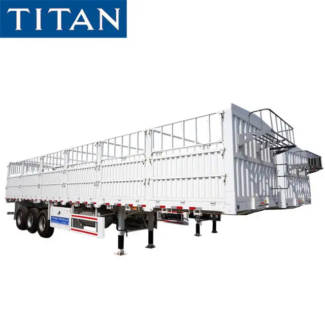 3 Axles Heavy Transport Cargo High Side Fence Semi Trailer Fence Flatbed Truck Trailer Buy Heavy Transport Trailers Trailer For Sale 3 Axles Trailer Product On Alibaba Com