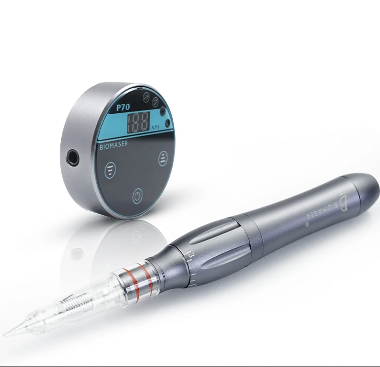 

Dermografo Digital Biomaser Permanent Makeup Machine Kit for Eyebrow Lips Rotary Swiss Microblading MTS Professional Tattoo Pen
