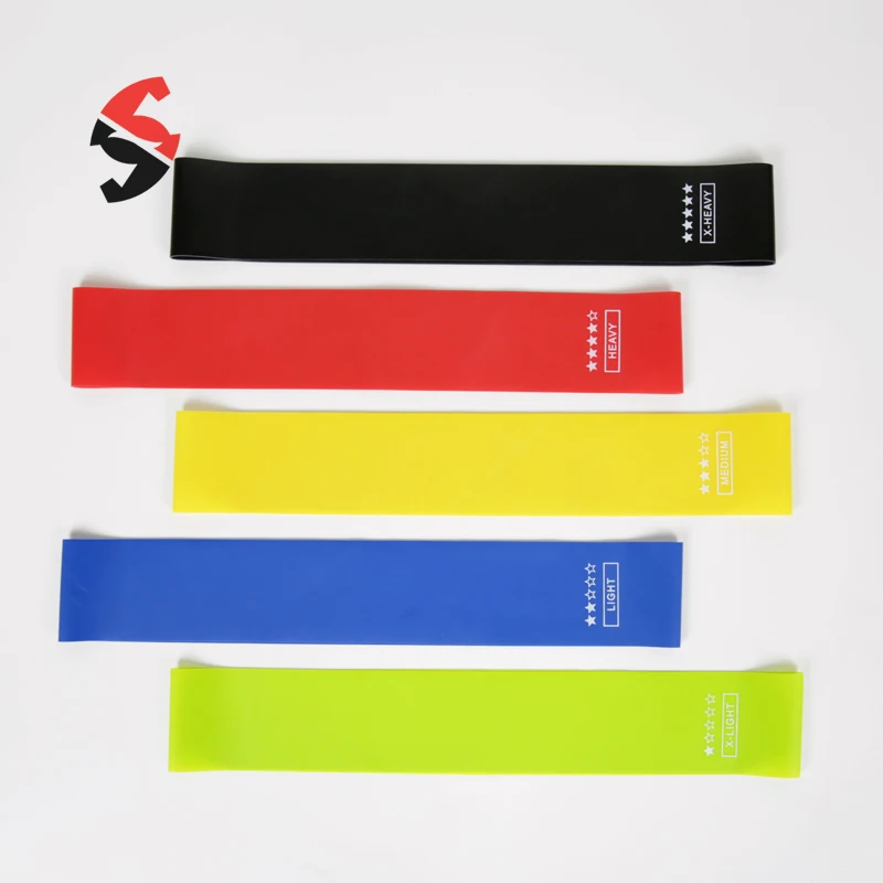 

High Elasticity Hip Training Resistance Band Exercise Loop Band, Customized color