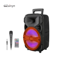 

8 inch portable audio box wireless bluetooth party speaker