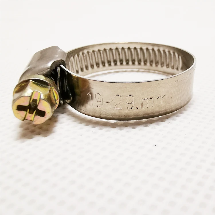 
High Quality Robust Stainless Steel Germany Type Worm Drive Hose Clamp 