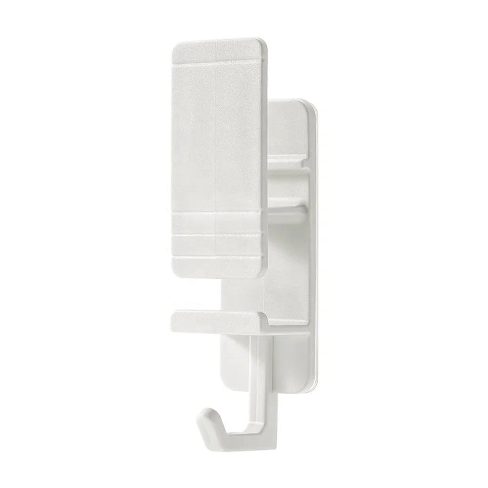 

Heavy Duty Bathroom Kitchen Livingroom Laundry Plastic Waterproof Oilproof Seamless Adhesive Sticky Wall Utility Hook Hanger