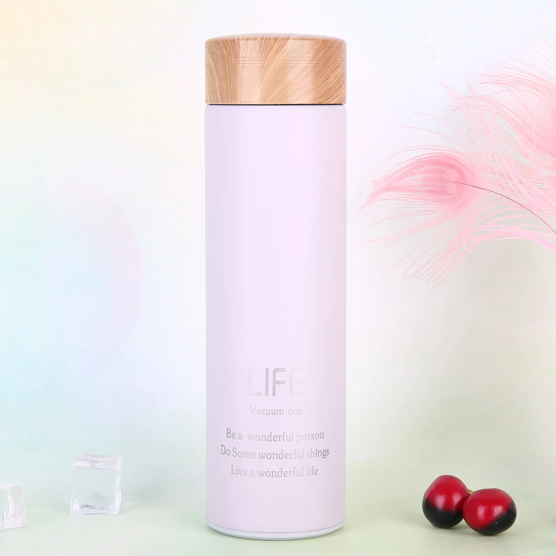 

2020 Hot Selling Customized Thermal Mug 304 Stainless Steel Tumbler Water Bottle Double Wall Vacuum Flask, Black/white/pink/green