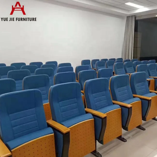 
Black PU Leather Theatre Cinema Chair 