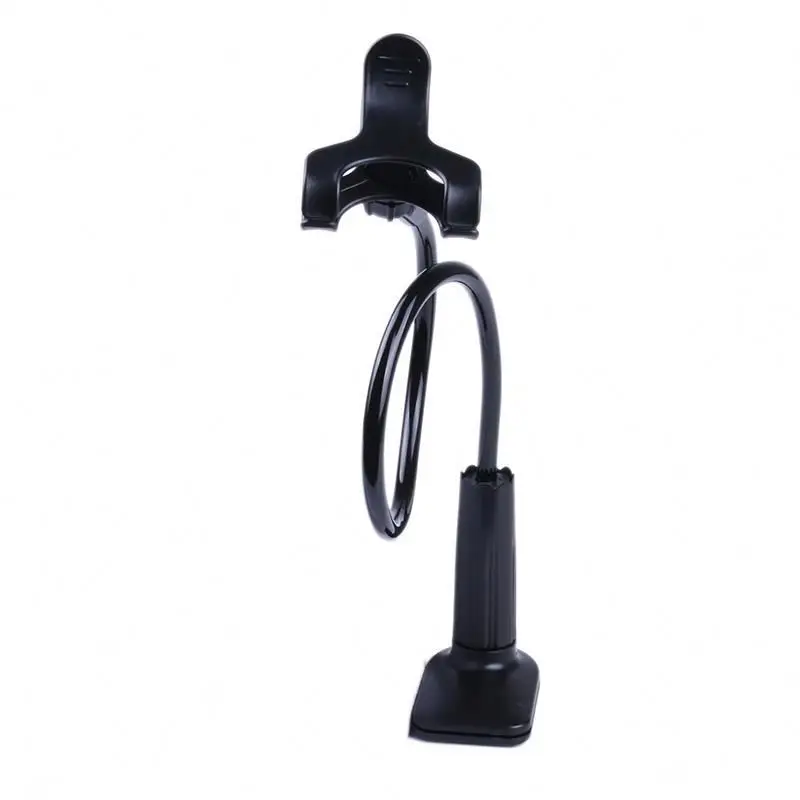

Phone stand holder with long arm REKem car mobile holder, Black white