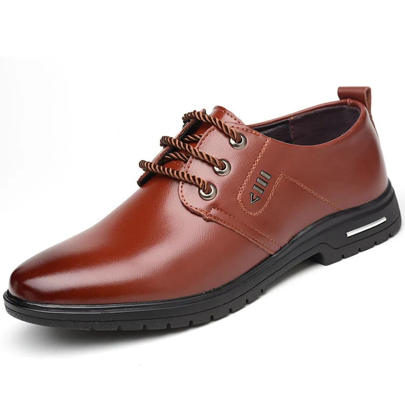

2021 High Quality Fashion Genuine Leather Shoes Mens Casual Shoes New Style, 2 colors