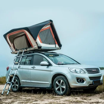 Супер легкий алюминиевый жесткий корпус Автоматическая крыша верхняя палатка