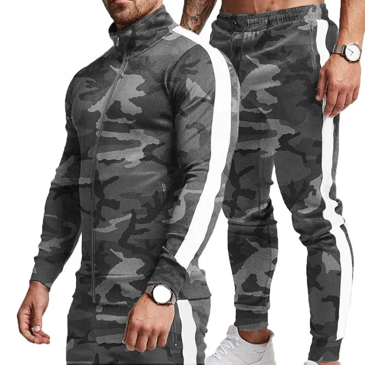 

2021 For Sale Custom Logo Sportswear Male Gym Wear Jogger Cotton Plain Slim Fit Men Two Piece Tracksuits, Custom color