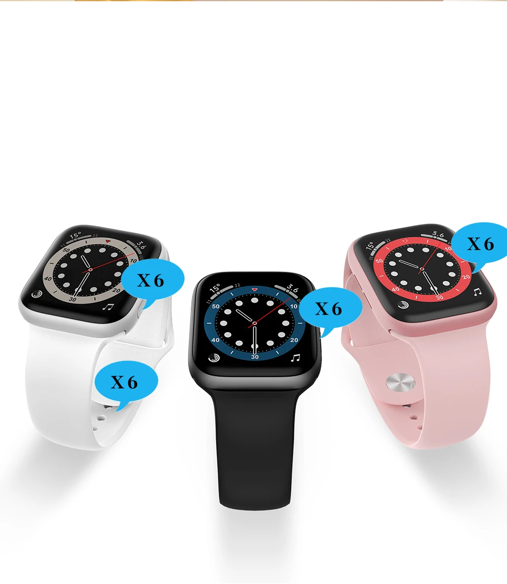 

X6 smart watch rotary button 1.78 large screen IP68 waterproof heart rate smart watch for Apple Android mobile phone