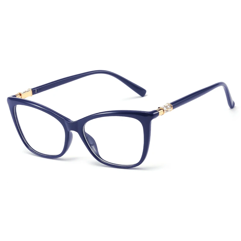 

MS 95249 Trendy Designs PC Material Optical Frames For Women Diamond Glasses Crystal Eyewear Wholesale Ready To Ship