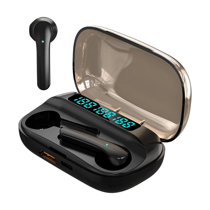 

New Arrival LED Display 1500/1800/2200mAh Charging Case BT5.0 TWS Audifonos Earbuds Hot Sale Ipod-Pro3 Ear Buds Handfree Earpods