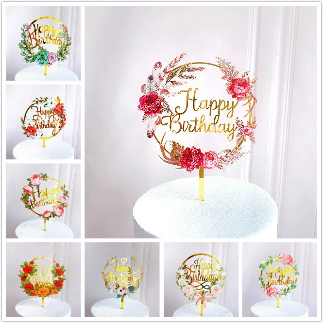 Creative Design Cake Toppers Happy Birthday Bulk Cake Toppers Birthday Cake Toppers Buy Cake
