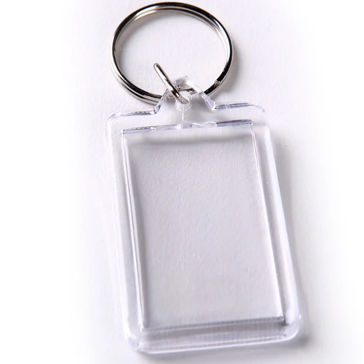 

Manufacturer sales Spot blank photo acrylic photo frame key chain pendant custom drop shipping TP-22119, Custom color or as photos