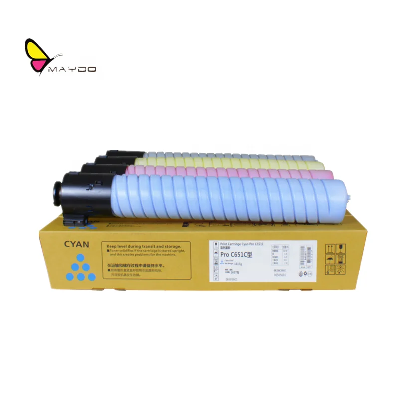 
Copier color toners cartridge for Compatible Ricoh Pro 651 751 c651 c751 c651ex c751 