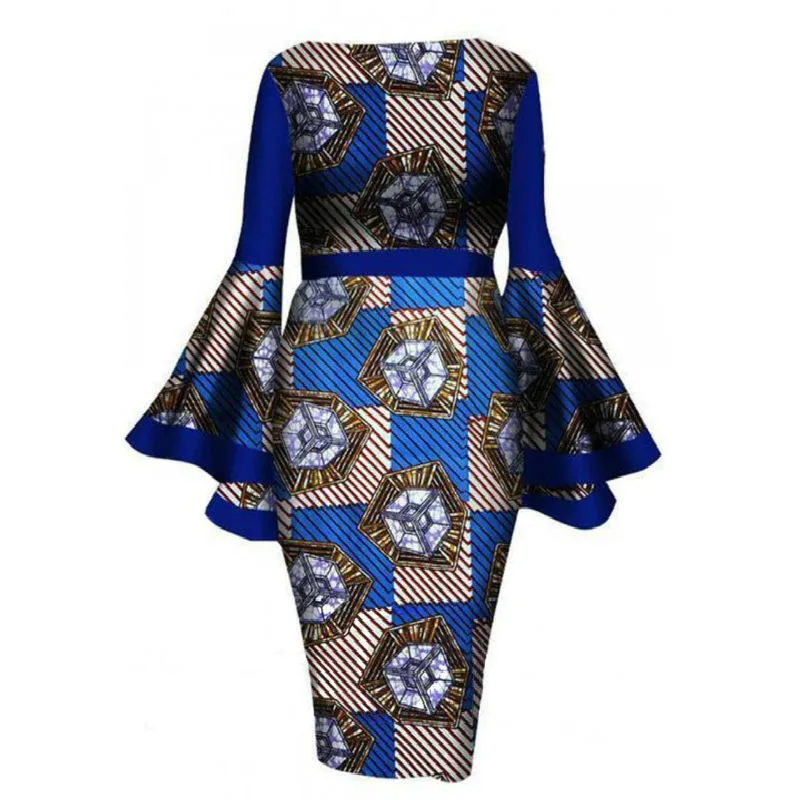 Traditional African Dresses for Women Dashiki Elegant Slim Africa Clothes bodycon plus size Party Dresses Skirts