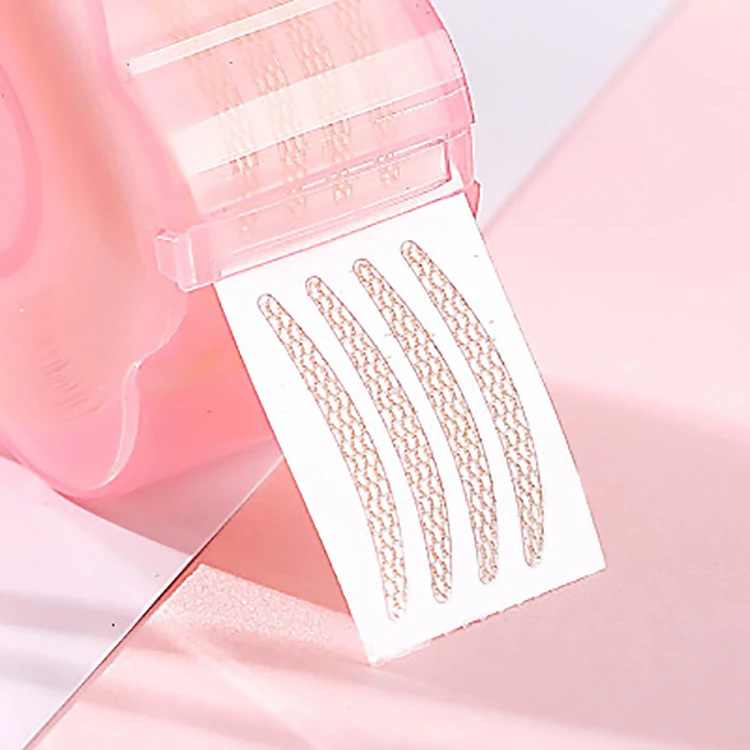 

Wholesale Lace Mesh Gauze Free Glue Sticky Plum Blossom Type Double Eyelid Sticker