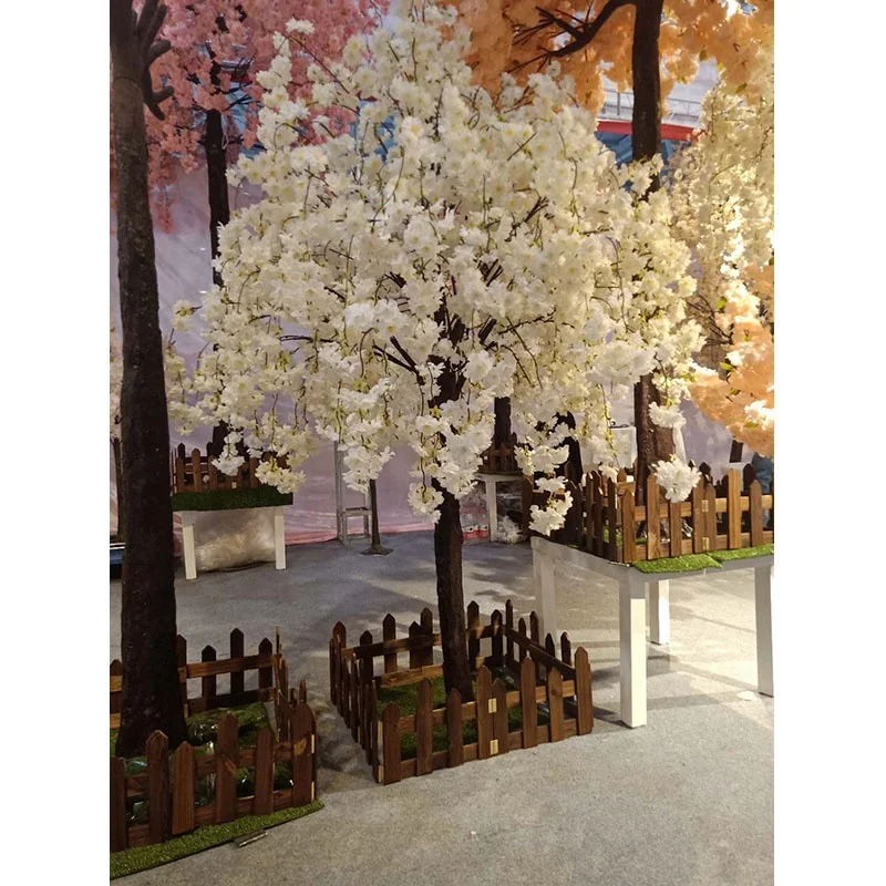 

Wholesale promotion artificial cherry blossom tree, 180cm/6ft/ and 240cm/8ft height wedding decoration silk cherry blossom tree