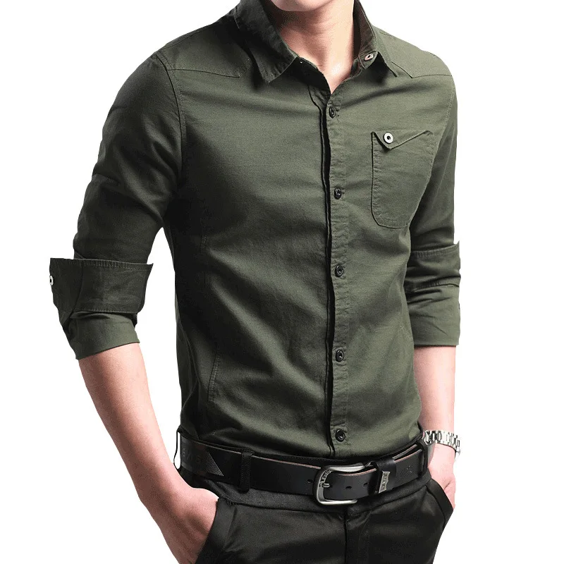 

sh10245a Hot selling button up blank t-shirt 2019 long sleeve men's dress shirt