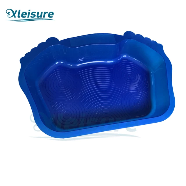 

Plastic pool foot bath with anti-slip embossed bottom match for all outdoor swimming pool and massage spas