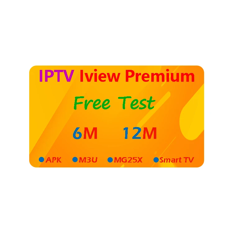 

Iview Premium IPTV support Smart TV M3U Android TV Box Fire Stick