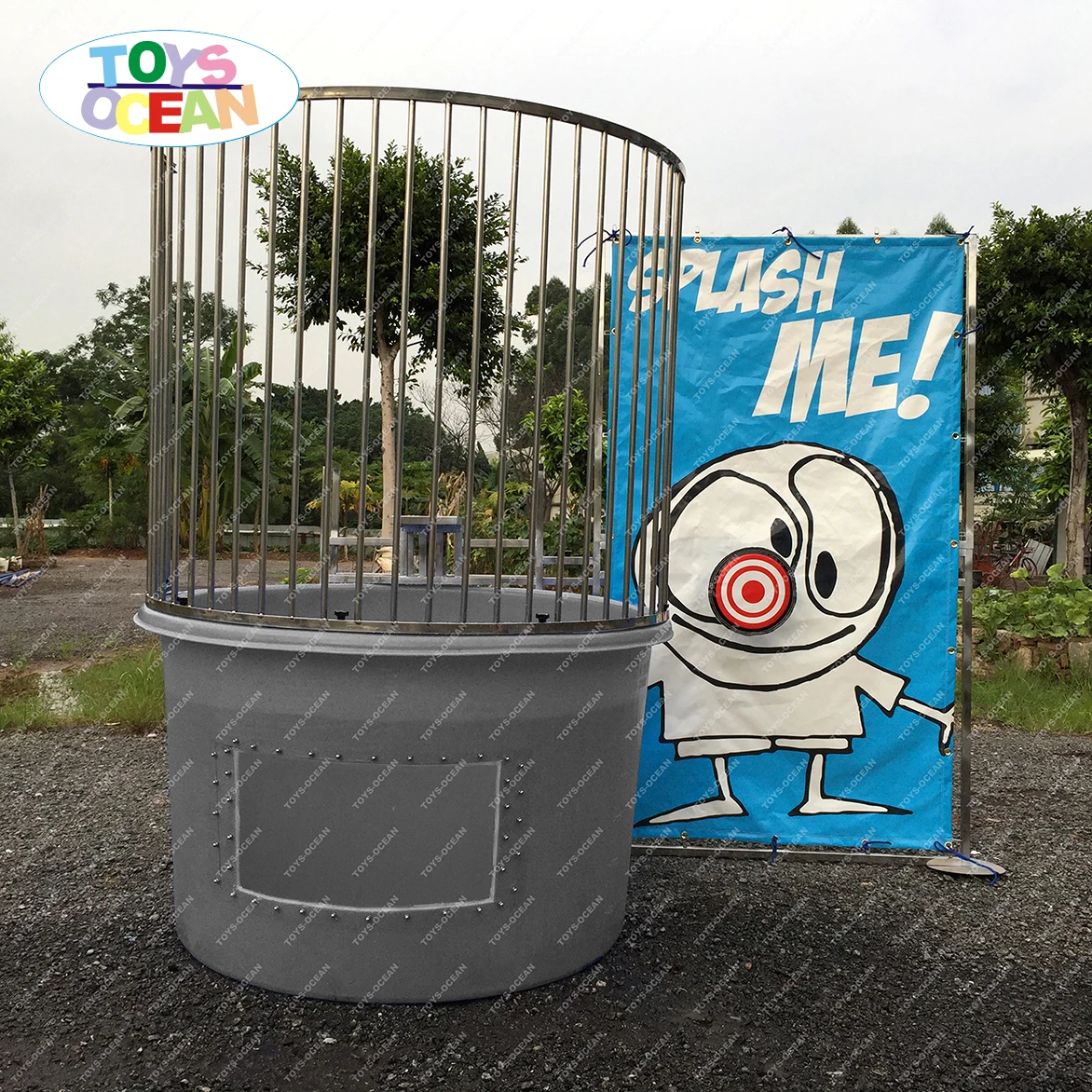 Water Dunk Tank Machine Dunking Booth For Amusement Park Buy Water