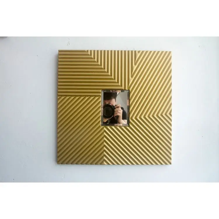 

Hidden frame glass curtain wall accessories modern design profile for double glass mirror wall Accessories, Golden