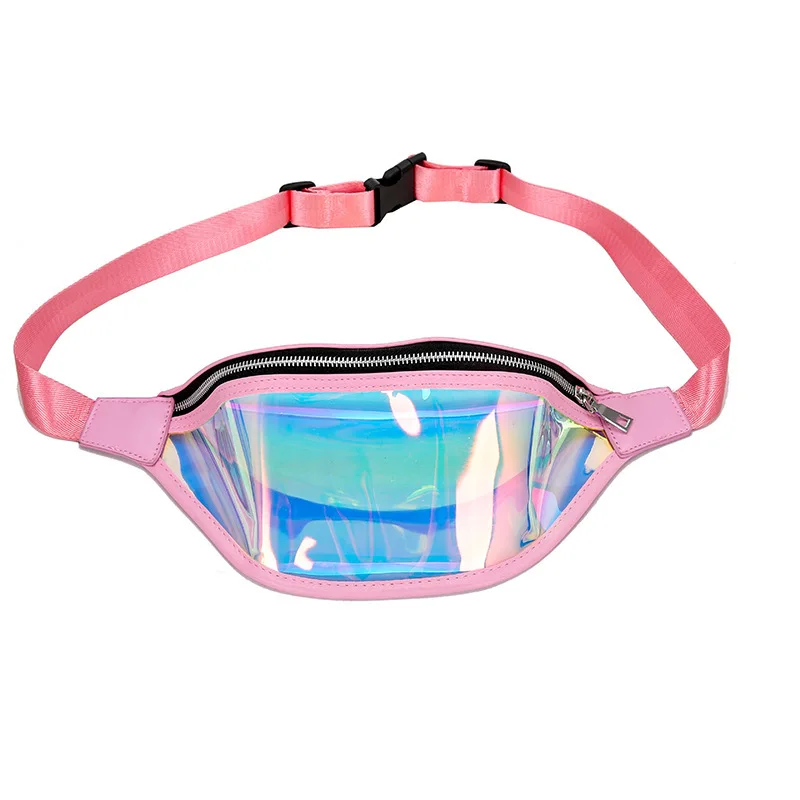 

OEM Factory Price Messenger Lady New Sport Crossbody Chest Fashion Waterproof PVC Belt Waist Bag