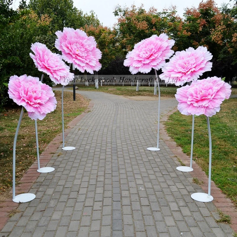 

LY210702-1 LUCKYGOODS Peony road guide road lead for wedding decoration