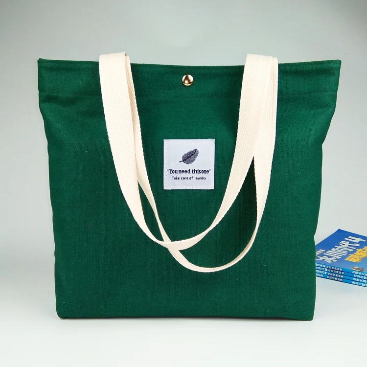 

Wholesale promotion custom cotton tote bag daily durable canvas bag, Any color from our color card