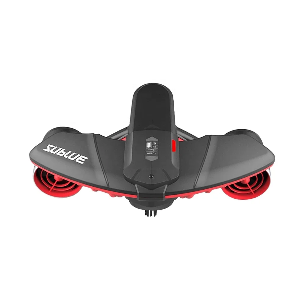 

Sublue Seabow Professional Smart Electric Underwater Scooter for Diving Snorkeling in the Water hand-held Diving equipment, Black , red