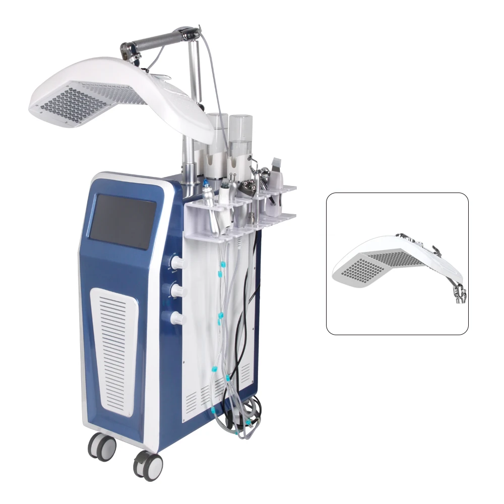 

Hydra Skin Rejuvenation facial Feature Oxygen Jet Peel Machine with high pressure, White