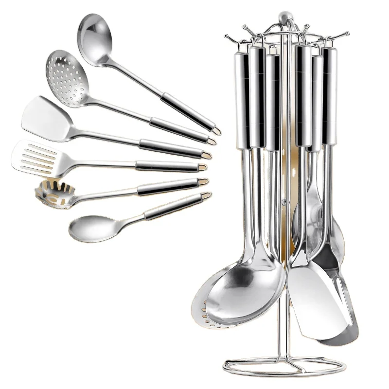 

Stainless steel kitchenware ,cookware sets cooking spoon, shovel, soup kitchen utensils,gifts and tools