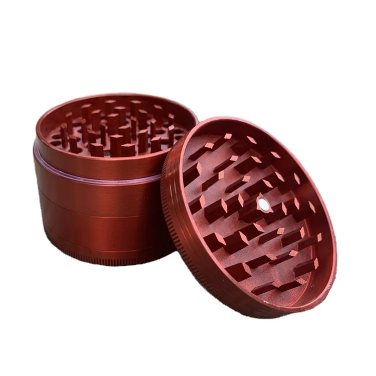 

China Wholesale  Mini Alloy Metal Smoking Accessories Tobacco Weed Herb Grinder, As pictures